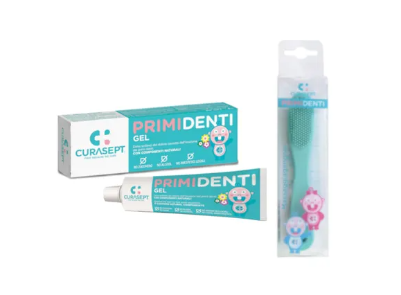 CURASEPT GEL PRIMI DENTI 20ML + MASSAGGIAGENGIVE